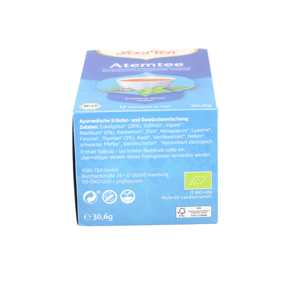 YOGI TEA Atem Tee Bio Filterbeutel