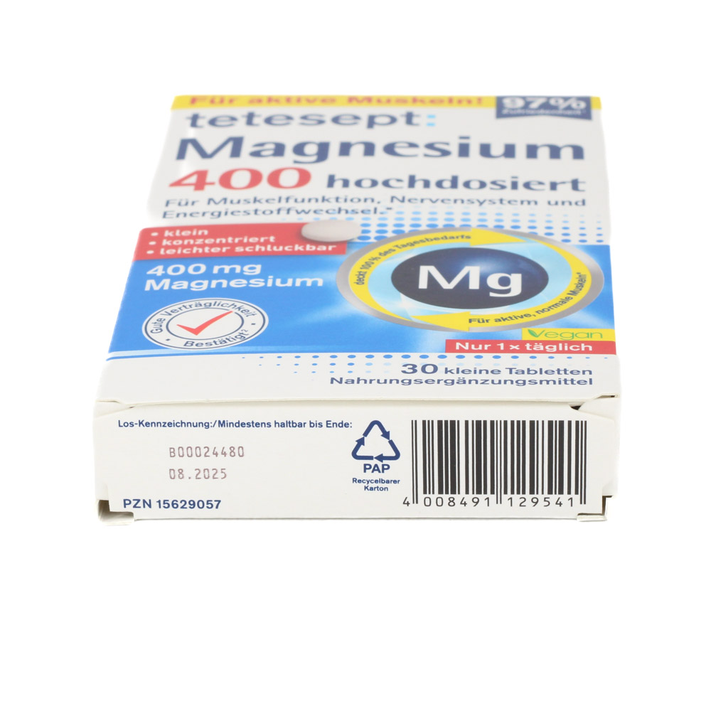 TETESEPT Magnesium 400 hochdosiert Tabletten