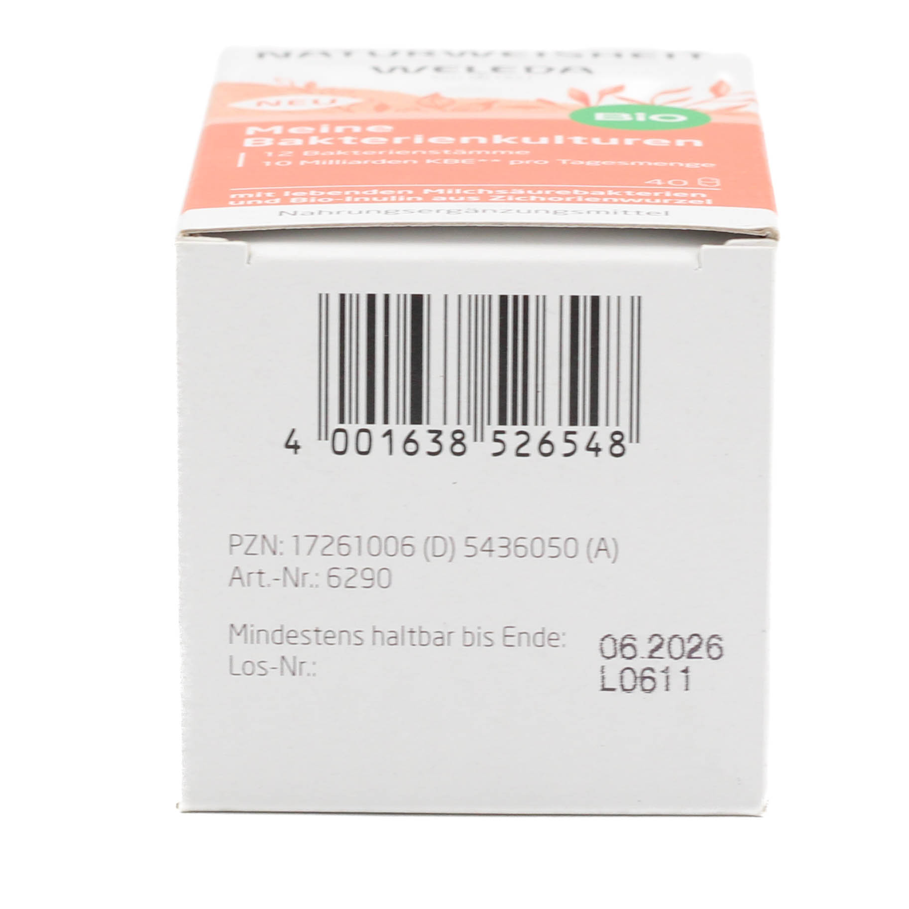 WELEDA Naturweisheit Meine Bakterienkulturen Kaps.