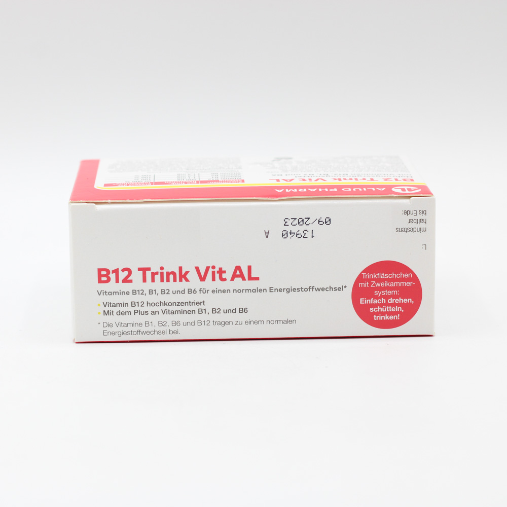 B12 Trink Vit AL Trinkfläschchen: für einen normalen Energiestoffwechsel
