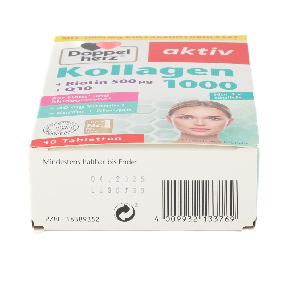 DOPPELHERZ Kollagen 1000 Tabletten