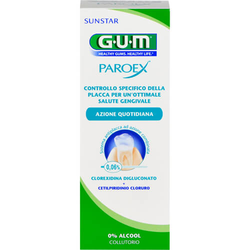 GUM PAROEX 0,06% CHX Mundspülung