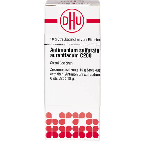 ANTIMONIUM SULFURATUM aurantiacum C 200 Globuli