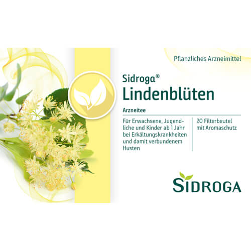 SIDROGA Lindenblüten Tee Filterbeutel