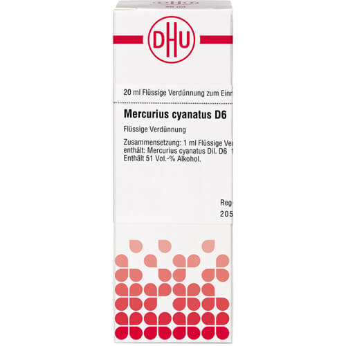 MERCURIUS CYANATUS D 6 Dilution