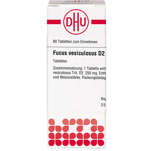 FUCUS VESICULOSUS D 2 Tabletten