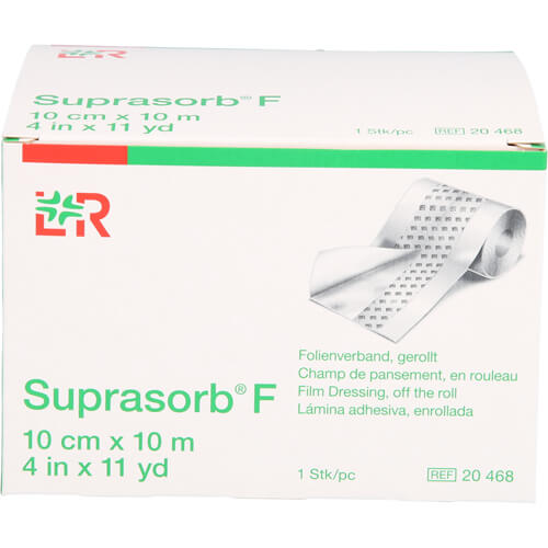 SUPRASORB F Folien-Wundverb.10 cmx10 m unste.Rolle