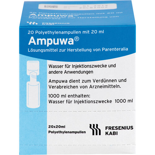 AMPUWA Plastikampullen Injektions-/Infusionslsg.