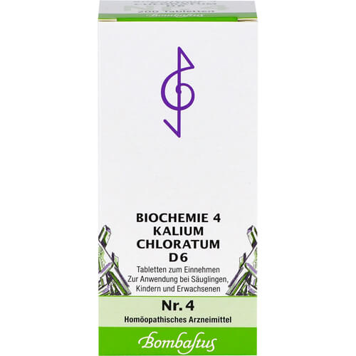 BIOCHEMIE 4 Kalium chloratum D 6 Tabletten