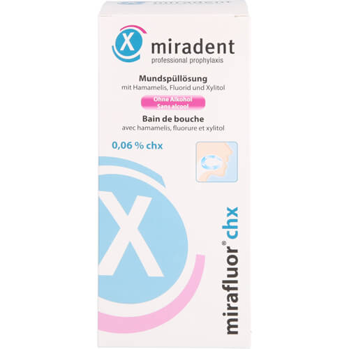 MIRADENT Mundspüllösung mirafluor CHX 0,06%