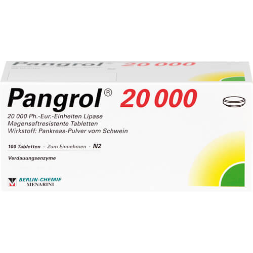 PANGROL 20.000 magensaftresistente Tabletten