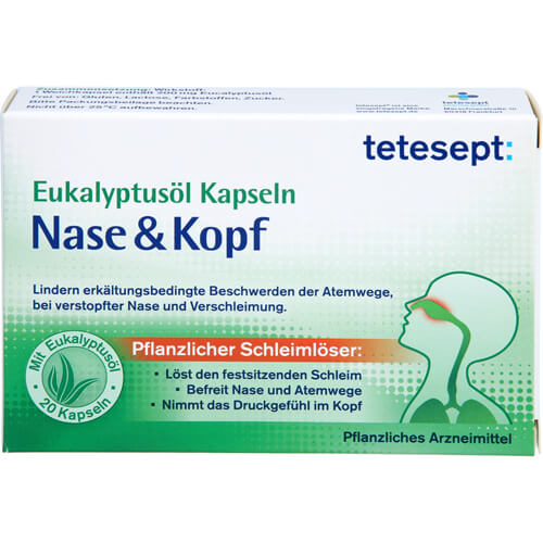 TETESEPT Eukalyptusöl Kapseln Nase & Kopf
