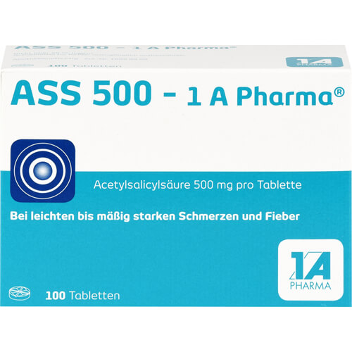 ASS 500-1A Pharma Tabletten