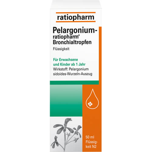 PELARGONIUM-RATIOPHARM Bronchialtropfen