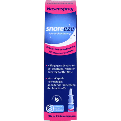 SNOREEZE Schnarchlinderung Nasenspray