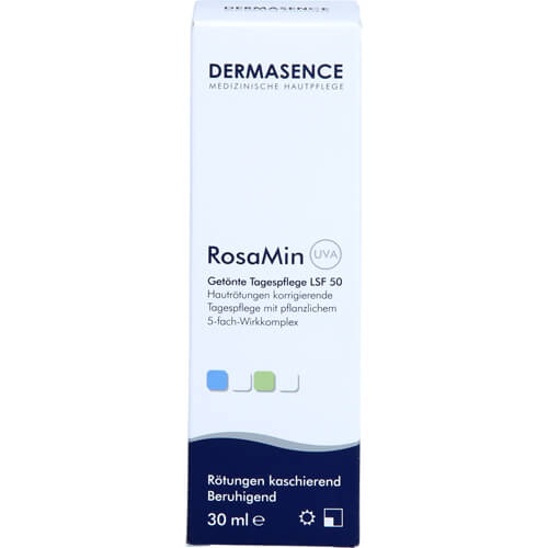 DERMASENCE RosaMin Getönte Tagespflege mit LSF 50