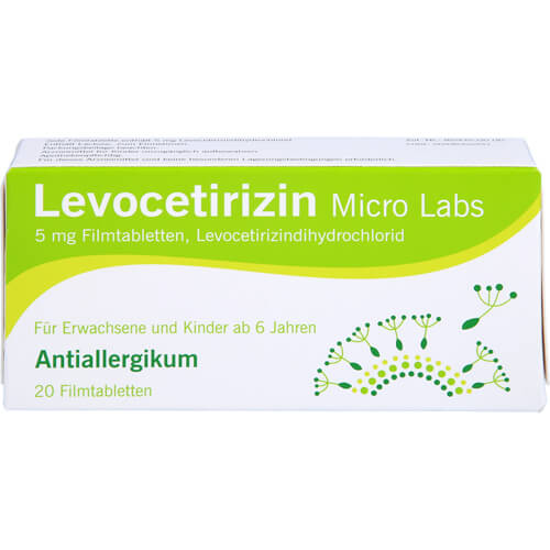 LEVOCETIRIZIN Micro Labs 5 mg Filmtabletten