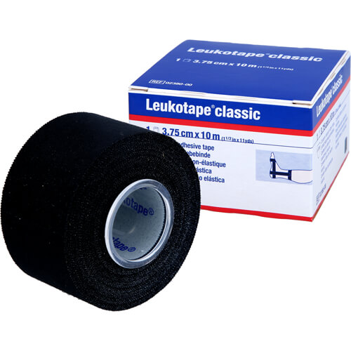 LEUKOTAPE Classic 3,75 cmx10 m schwarz