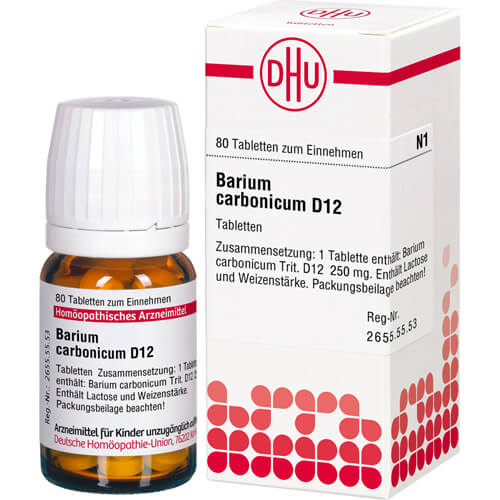 BARIUM CARBONICUM D 12 Tabletten