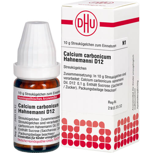 CALCIUM CARBONICUM Hahnemanni D 12 Globuli