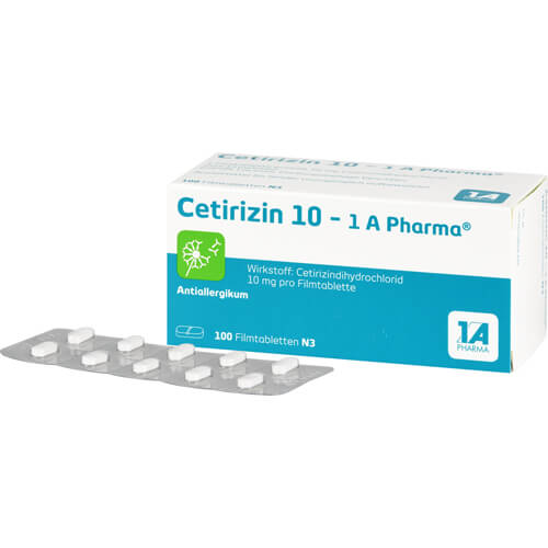 CETIRIZIN 10-1A Pharma Filmtabletten
