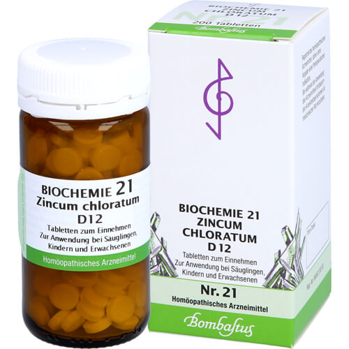 BIOCHEMIE 21 Zincum chloratum D 12 Tabletten