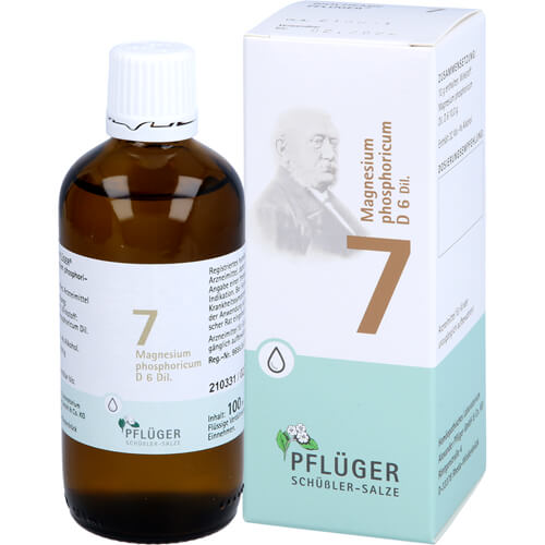 BIOCHEMIE Pflüger 7 Magnesium phosphoricum D 6 Tro