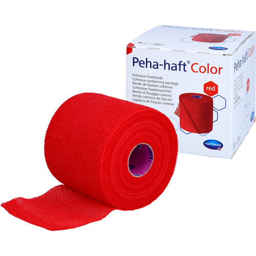 PEHA-HAFT Color Fixierb.latexfrei 8 cmx20 m rot