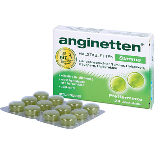 ANGINETTEN Stimme Lutschtabletten