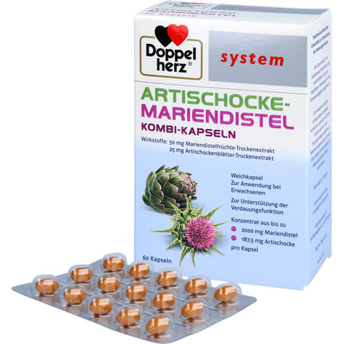 DOPPELHERZ Artischocke-Mariendistel system Weichk.