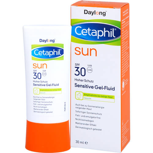 CETAPHIL Sun Daylong SPF 30 sens.Gel-Fluid Gesicht