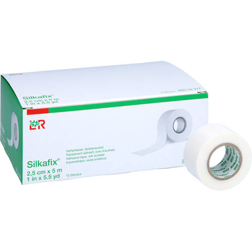 SILKAFIX Heftpfl.2,5 cmx5 m Pappkern
