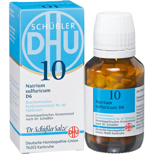 BIOCHEMIE DHU 10 Natrium sulfuricum D 6 Tabletten