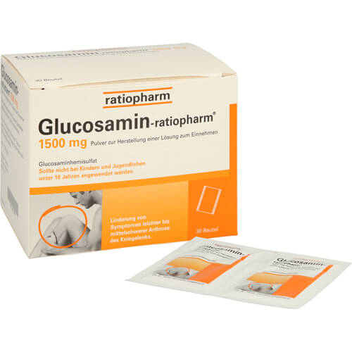 GLUCOSAMIN-RATIOPHARM 1500 mg Plv.z.H.e.L.z.Einn.
