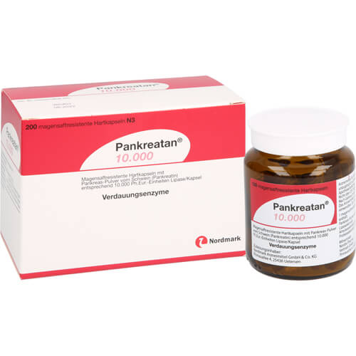 PANKREATAN 10.000 magensaftresistente Hartkapseln