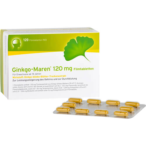 GINKGO-MAREN 120 mg Filmtabletten