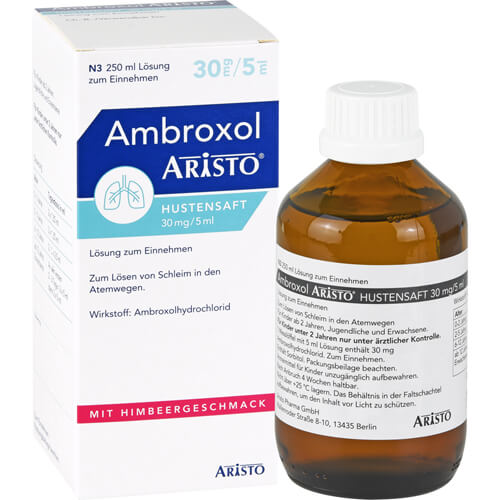 AMBROXOL Aristo Hustensaft 30 mg/5 ml Lsg.z.Einn.