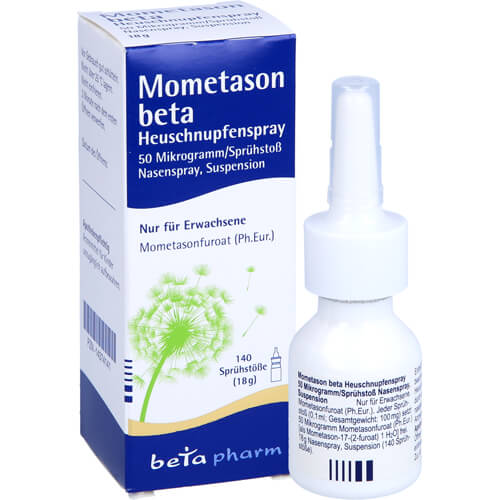 MOMETASON beta Heuschnupfenspray 50μg/Sp.140 Sp.St