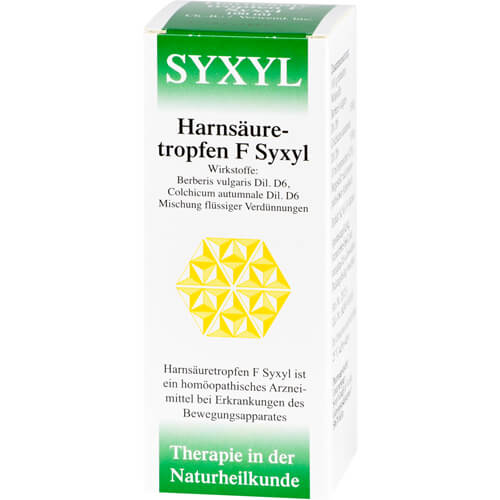 HARNSÄURETROPFEN F Syxyl Lösung