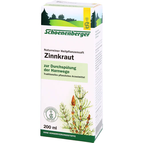 ZINNKRAUT SAFT Schoenenberger