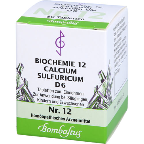 BIOCHEMIE 12 Calcium sulfuricum D 6 Tabletten