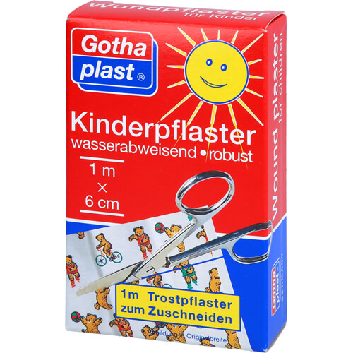 GOTHAPLAST Kinderpflaster 6 cmx1 m