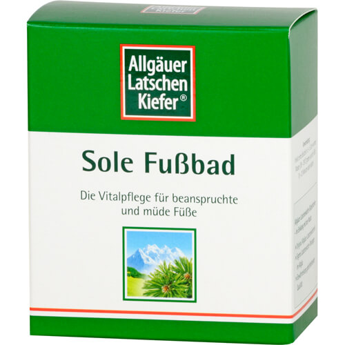 ALLGÄUER LATSCHENK. Sole Fußbad