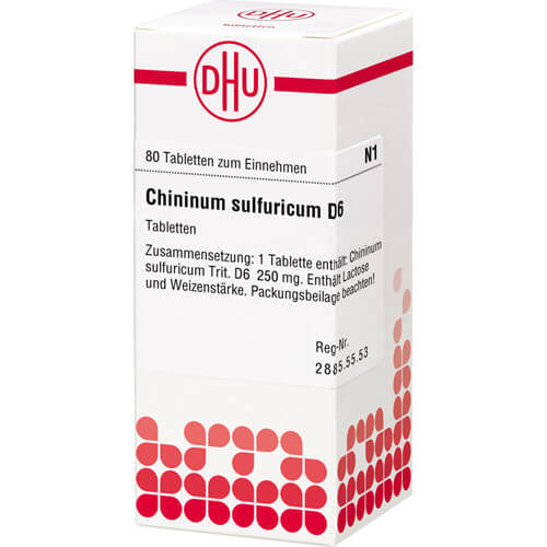 CHININUM SULFURICUM D 6 Tabletten