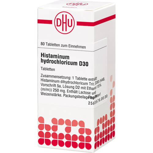 HISTAMINUM hydrochloricum D 30 Tabletten
