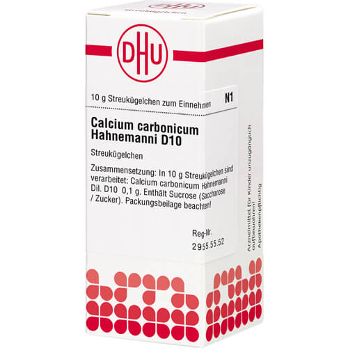 CALCIUM CARBONICUM Hahnemanni D 10 Globuli