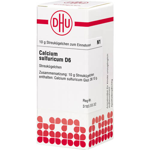 CALCIUM SULFURICUM D 6 Globuli