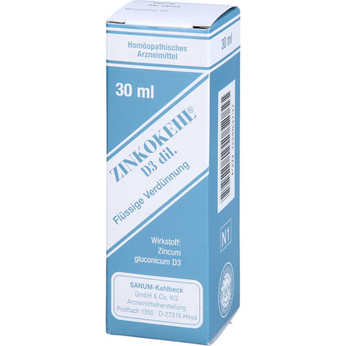 ZINKOKEHL D 3 Tropfen