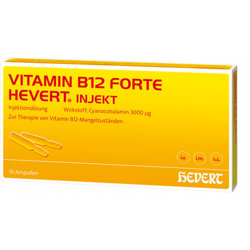 VITAMIN B12 FORTE Hevert injekt Inj.-Lsg.Amp.