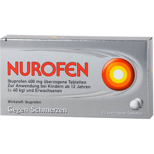 NUROFEN Ibuprofen 400 mg überzogene Tabletten